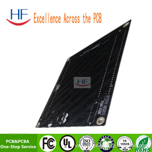 Double-Sided Circuit PCB Black Oil Hf Fast Delivery Time Print Circuit Boards PCB